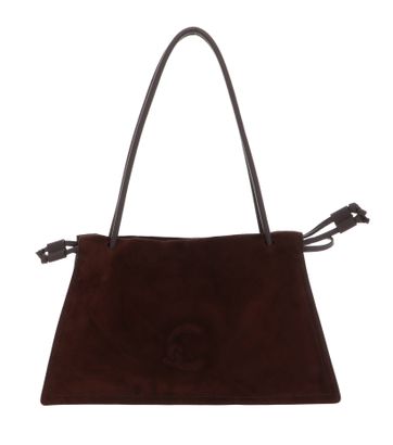 COCCINELLE Dulse Suede Shoulderbag Brunette / Brunet