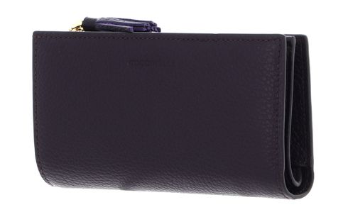 COCCINELLE Tassel Wallet Prune