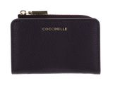 COCCINELLE Metallic Soft Credit Card Holder Prune COCCINELLE Metallic Soft Credit Card Holder Prune