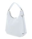 COCCINELLE Rebekka Handbag Grained Leather Snow COCCINELLE Rebekka Handbag Grained Leather Snow