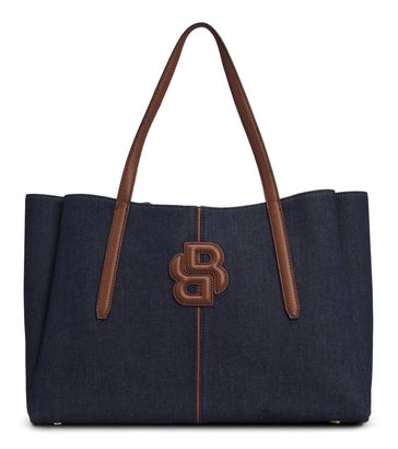 BOSS Anett Tote Bag Open Blue