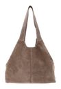 COCCINELLE C-Easy Handbag Suede Warm Taupe