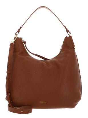 COCCINELLE Rebekka Handbag Grained Leather Cognac