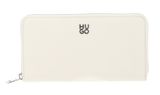 HUGO Chris 2.0 Zip Around Wallet Open White