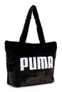 PUMA Up Faux Fur Shopper Puma Black PUMA Up Faux Fur Shopper Puma Black
