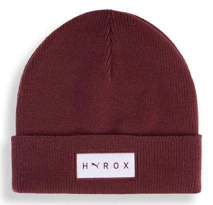 PUMA Hyrox Mid Crown Beanie Ruby Shimmer