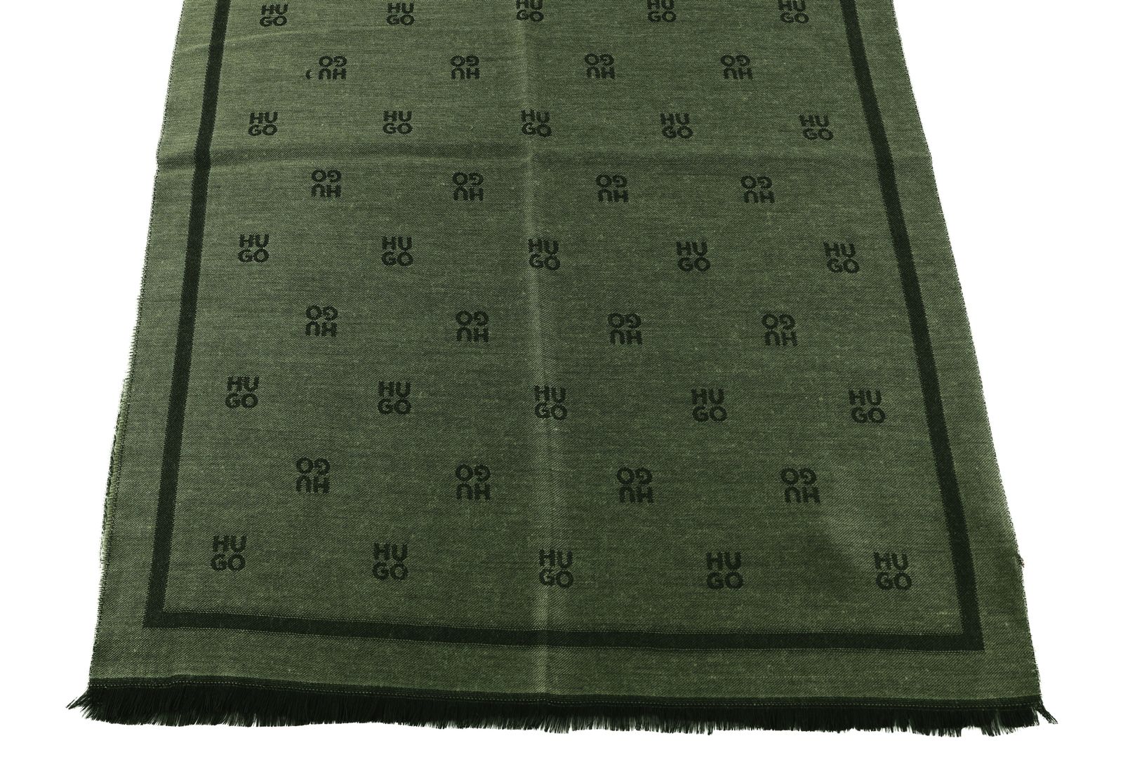 HUGO Laso M Scarf 52x190 Open Green HUGO Laso M Scarf 52x190 Open Green