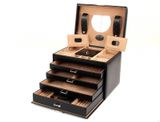 WINDROSE Merino Moda Jewelry Box Black WINDROSE Merino Moda Jewelry Box Black