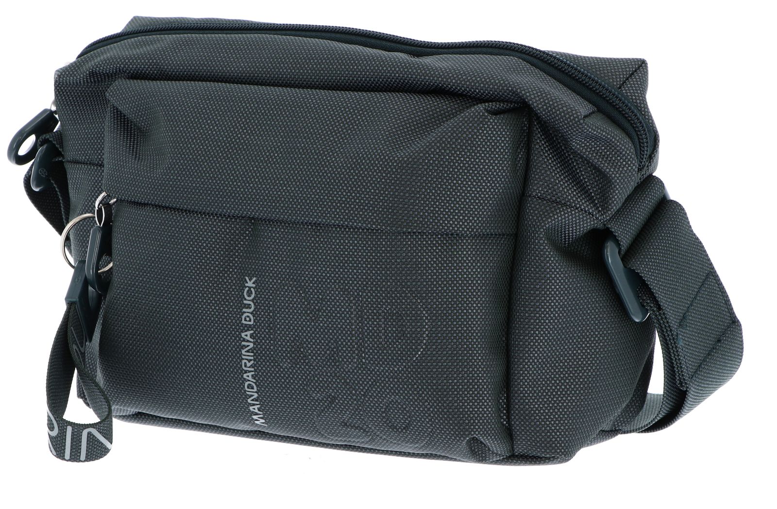 MANDARINA DUCK MD20 Small Zip Crossover Pine Green MANDARINA DUCK MD20 Small Zip Crossover Pine Green