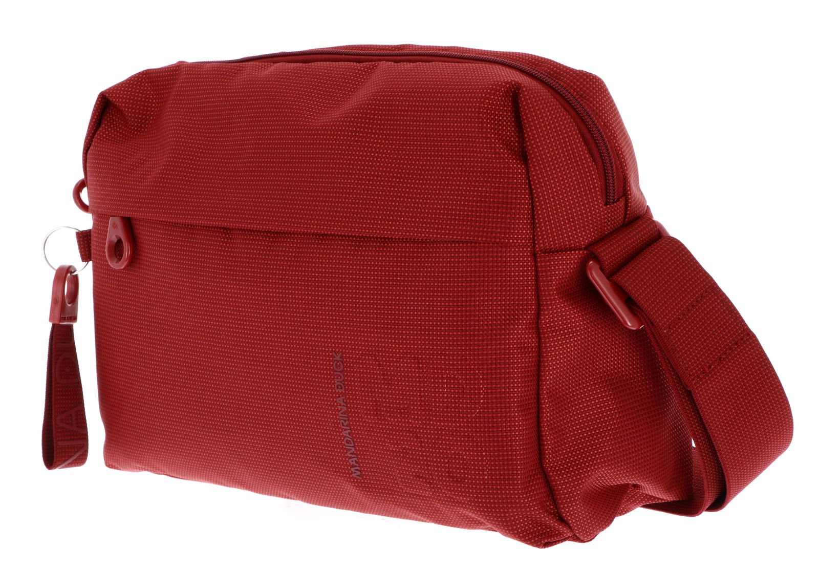 MANDARINA DUCK MD20 Medium Zip Crossover Cherry Tomato MANDARINA DUCK MD20 Medium Zip Crossover Cherry Tomato