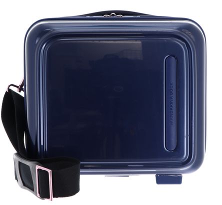 MANDARINA DUCK Logoduck + Metal Beauty Case Blue Indigo