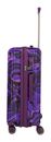 travelite Lascana Edition 4W Trolley M Purple Swirl travelite Lascana Edition 4W Trolley M Purple Swirl