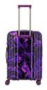 travelite Lascana Edition 4W Trolley M Purple Swirl travelite Lascana Edition 4W Trolley M Purple Swirl