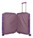 travelite Lascana Edition 4W Trolley M Purple Swirl travelite Lascana Edition 4W Trolley M Purple Swirl