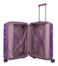 travelite Lascana Edition 4W Trolley M Purple Swirl travelite Lascana Edition 4W Trolley M Purple Swirl