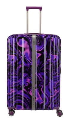 travelite Lascana Edition 4W Trolley L Purple Swirl