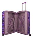 travelite Lascana Edition 4W Trolley L Purple Swirl travelite Lascana Edition 4W Trolley L Purple Swirl