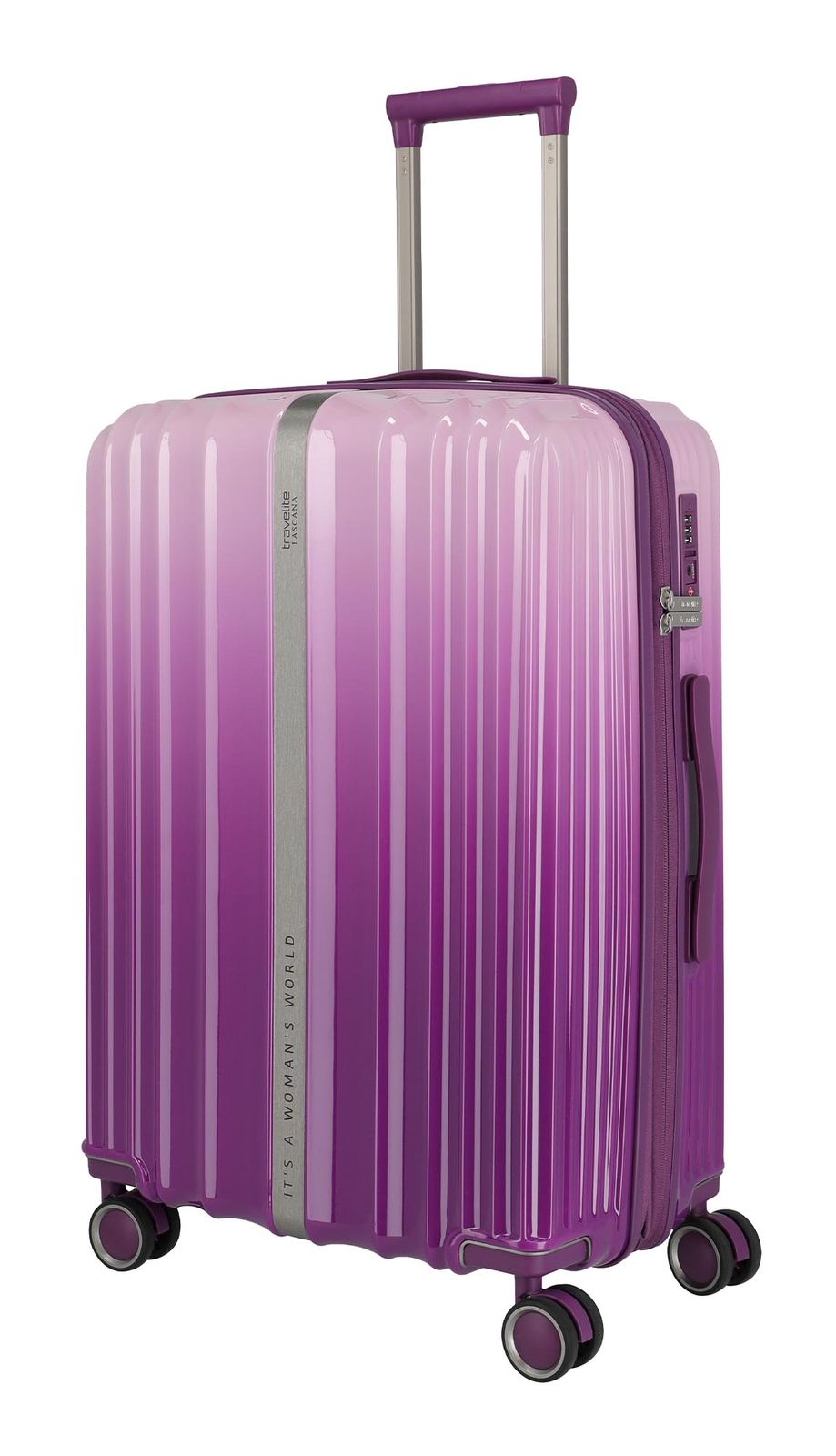 travelite Lascana Edition 4W Trolley M Purple Degrade travelite Lascana Edition 4W Trolley M Purple Degrade