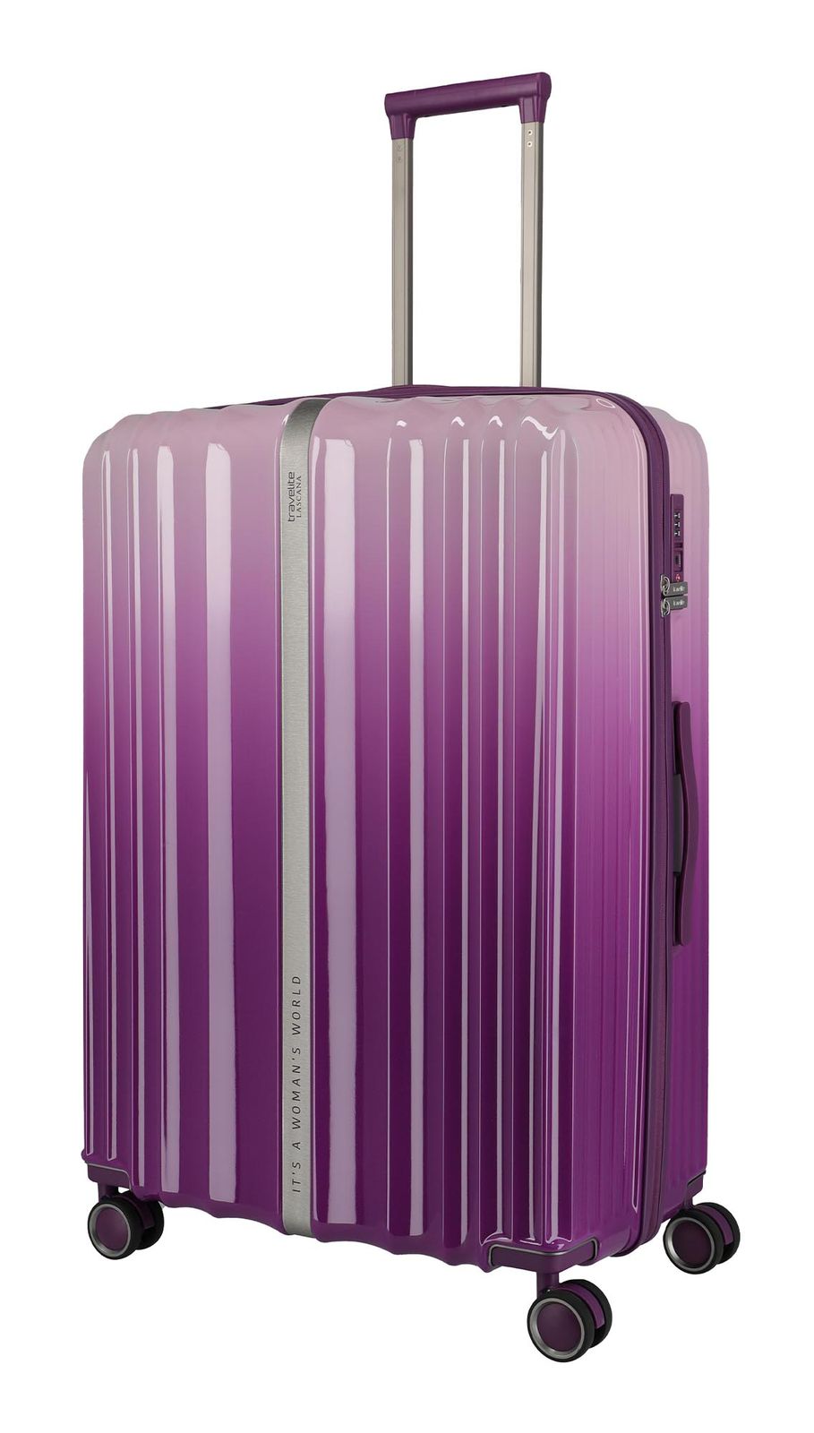 travelite Lascana Edition 4W Trolley L Purple Degrade travelite Lascana Edition 4W Trolley L Purple Degrade