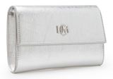 L.CREDI Oliviana Clutch Silber