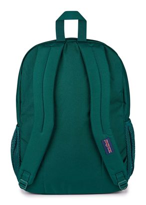 deep juniper jansport backpack Cruiser Rucksack A full leather bottom and signature seatbelt JanSport Right Pack Backpack -