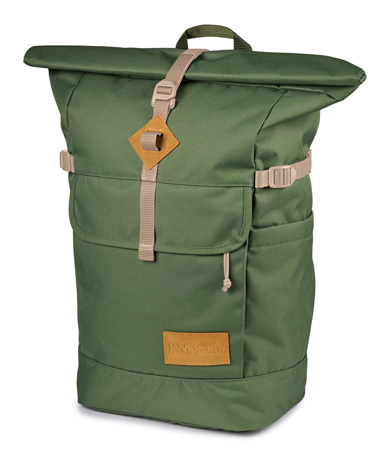 JanSport Hatchet Rolltop Backpack 15" Cargo Green JanSport Hatchet Rolltop Backpack 15" Cargo Green