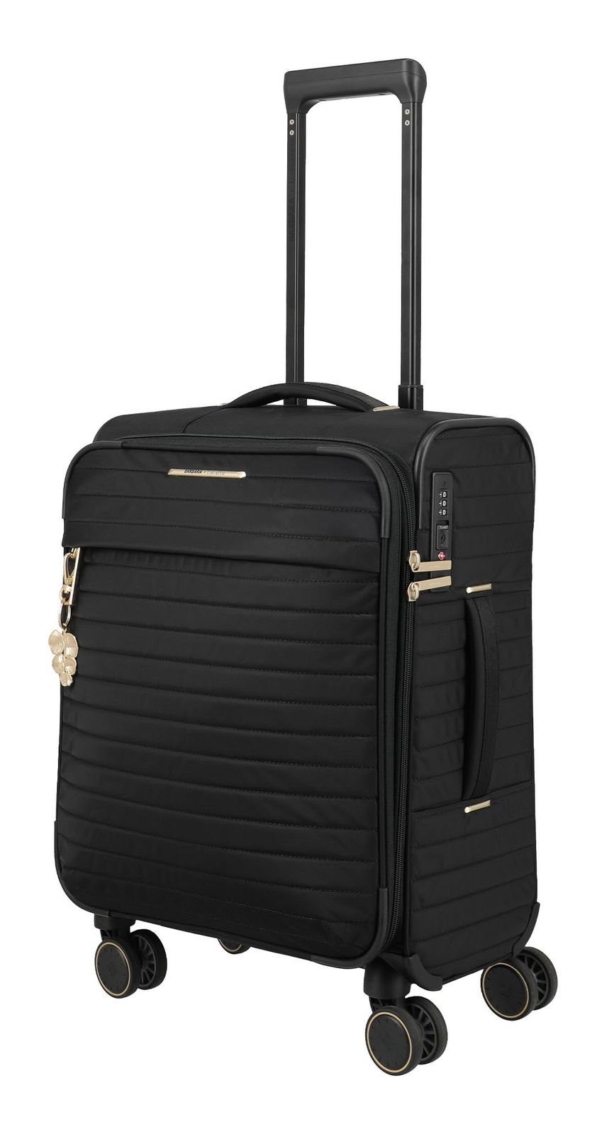 travelite Barbara Stepp 4W Trolley S Black travelite Barbara Stepp 4W Trolley S Black