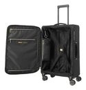travelite Barbara Stepp 4W Trolley M Black