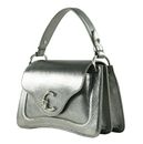 COCCINELLE C-Me Grained Leather Handbag Steel COCCINELLE C-Me Grained Leather Handbag Steel