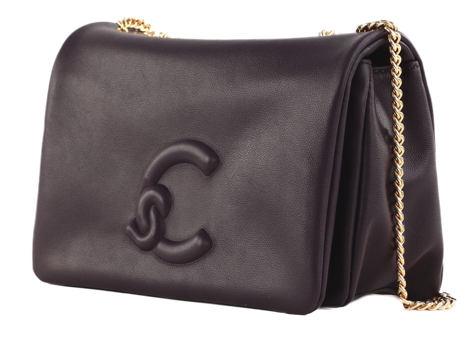 COCCINELLE Dulse Mini Bag Smooth Leather Prune COCCINELLE Dulse Mini Bag Smooth Leather Prune