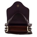 COCCINELLE C-Me Grained Leather Handbag Prune
