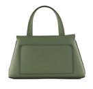 COCCINELLE Nikla Handbag Double Grainy Leather Greenery / Rosette