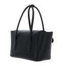 COCCINELLE Double Beat Grained Leather Handbag Noir COCCINELLE Double Beat Grained Leather Handbag Noir