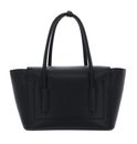 COCCINELLE Double Beat Grained Leather Handbag Noir COCCINELLE Double Beat Grained Leather Handbag Noir