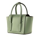 COCCINELLE Double Beat Grained Leather Handbag Greenery COCCINELLE Double Beat Grained Leather Handbag Greenery