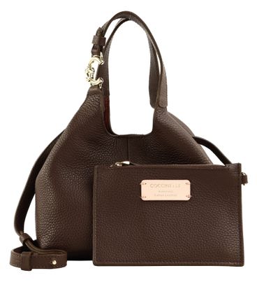 COCCINELLE C-Easy Crossbody Bag S Brunette