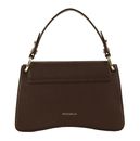 COCCINELLE C-Me Grained Leather Handbag Brunette