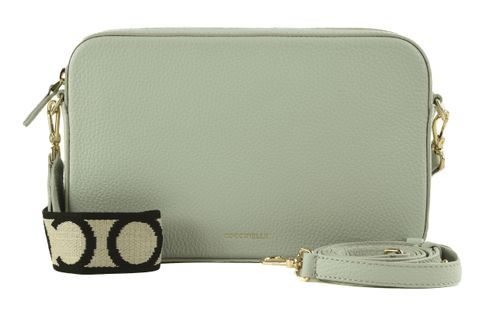 COCCINELLE Tebe Mini Bag Grained Leather Snow