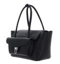 COCCINELLE Double Beat Grained Leather Handbag Noir