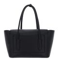 COCCINELLE Double Beat Grained Leather Handbag Noir
