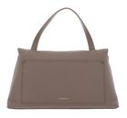 COCCINELLE Nikla Handbag Double Grainy Leather Warm Taupe / Rosette COCCINELLE Nikla Handbag Double Grainy Leather Warm Taupe / Rosette