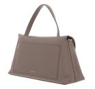 COCCINELLE Nikla Handbag Double Grainy Leather Warm Taupe / Rosette COCCINELLE Nikla Handbag Double Grainy Leather Warm Taupe / Rosette
