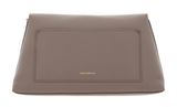 COCCINELLE Nikla Handbag Double Grainy Leather Warm Taupe / Rosette