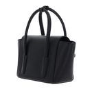 COCCINELLE Double Beat Grained Leather Handbag Noir COCCINELLE Double Beat Grained Leather Handbag Noir