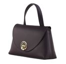 COCCINELLE Nikla Handbag Double Grainy Leather Prune / Ribes COCCINELLE Nikla Handbag Double Grainy Leather Prune / Ribes