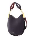 COCCINELLE Sunup Handbag Double Grainy Leather Prune / Ribes