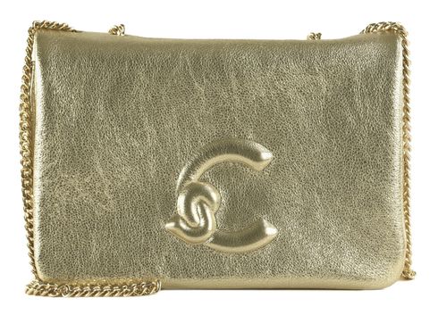 COCCINELLE Dulse Mini Bag Smooth Leather Pale Gold