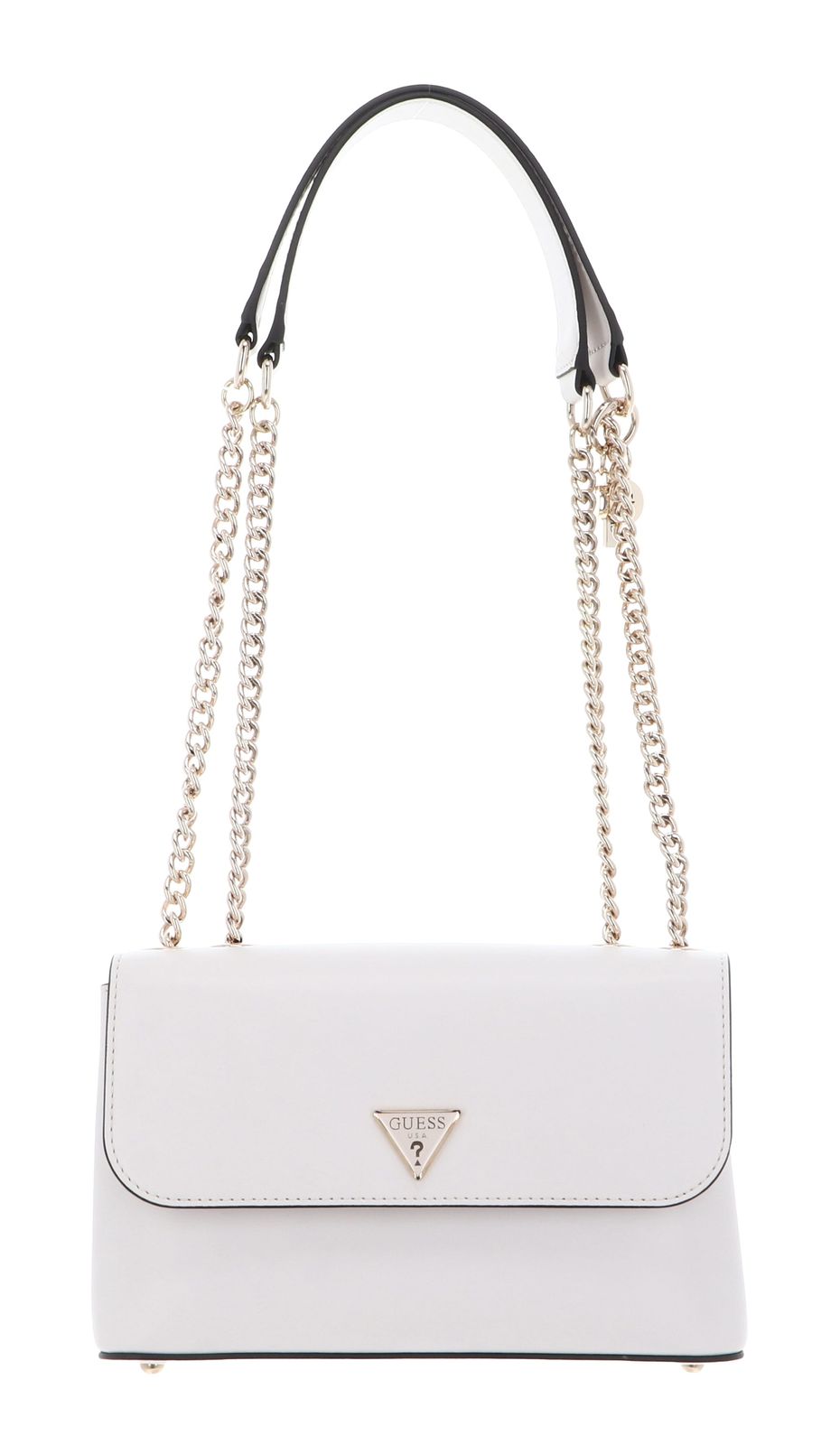 GUESS Daryna II Convertible Xbody Flap Bag Cream White