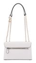 GUESS Daryna II Convertible Xbody Flap Bag Cream White GUESS Daryna II Convertible Xbody Flap Bag Cream White