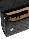 GUESS Phoebe Convertible Xbody Flap Bag Black Logo GUESS Phoebe Convertible Xbody Flap Bag Black Logo